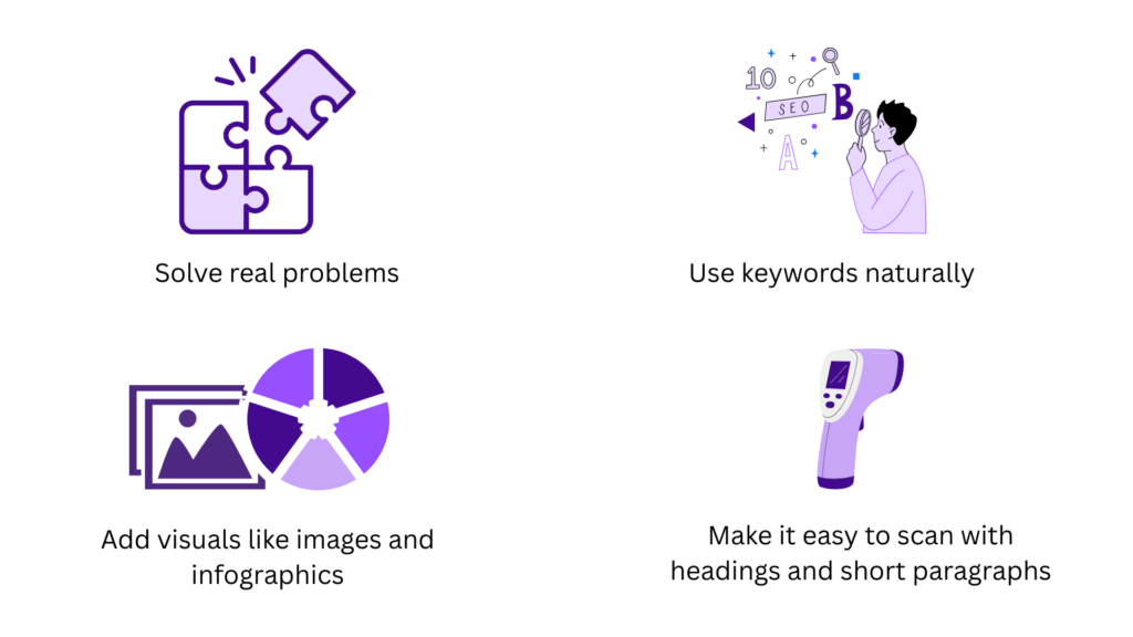 Tips for content success